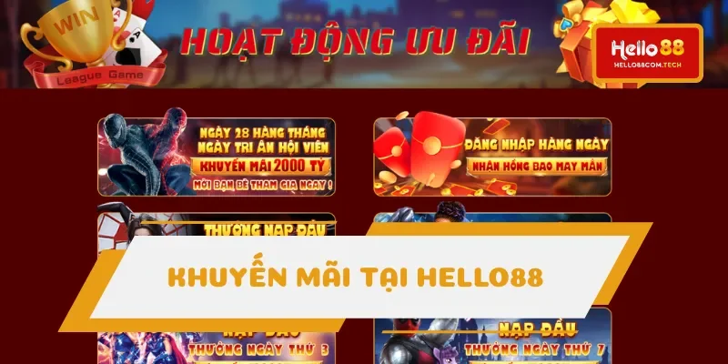 Hoạt động ưu đãi có sức hút không tưởng tại nhà cái